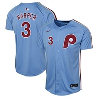 Youth Nike Bryce Harper Light Blue Philadelphia Phillies Alternate Limited Player Jersey