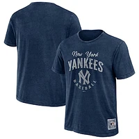 Men's Darius Rucker Collection by Fanatics Navy New York Yankees Cooperstown Collection Washed T-Shirt