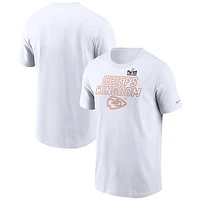 Men's Nike White Kansas City Chiefs Super Bowl LVIII Local T-Shirt