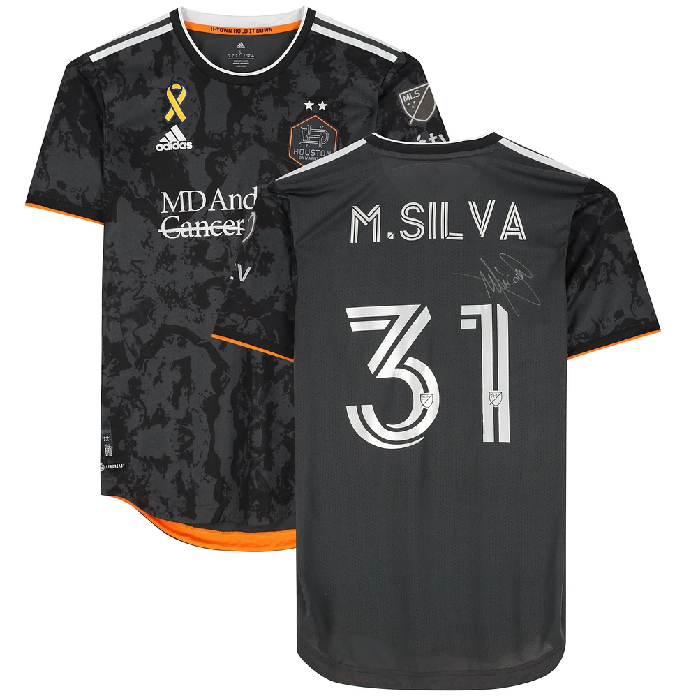 Micael dos Santos Silva Houston Dynamo FC Autographed Match-Used #31 Jersey from the 2023 MLS Season