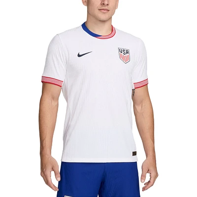 Men's Nike  White USMNT 2024 Home Authentic Jersey