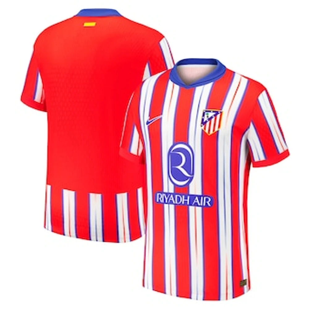 Men's Nike Red/White Atletico de Madrid 2024/25 Home Authentic Jersey