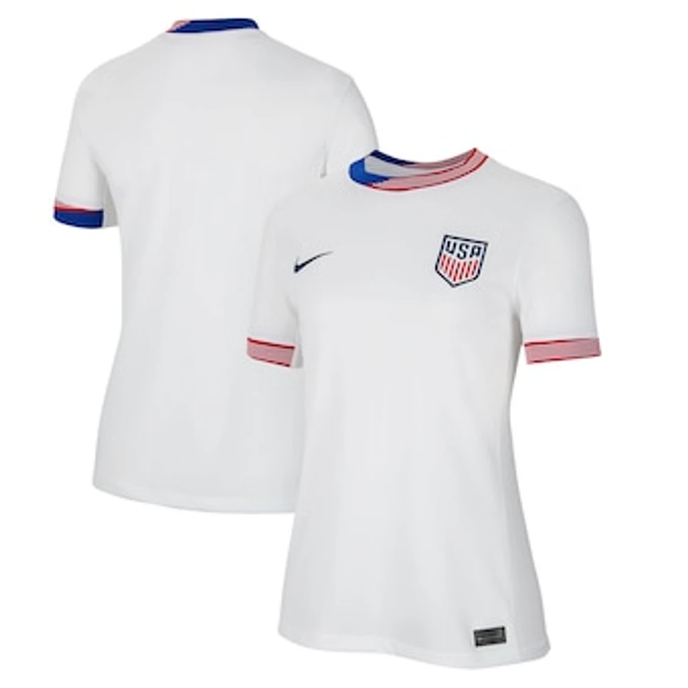 Women's Nike  White USMNT 2024 Home Replica Jersey