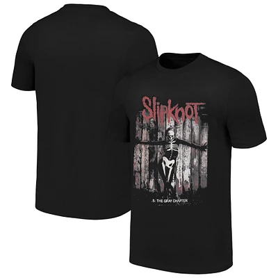 Unisex Black Slipknot .5: The Gray Chapter T-Shirt