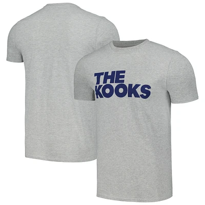 Unisex Gray The Kooks Logo T-Shirt