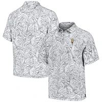 Men's Tommy Bahama Gray Arizona State Sun Devils Tropical Score IslandZone Polo