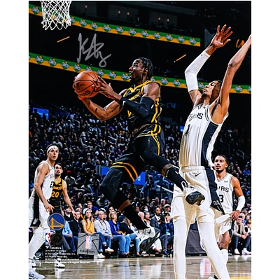 Jonathan Kuminga Golden State Warriors Autographed 8" x 10" Reverse Layup vs. San Antonio Spurs Photograph