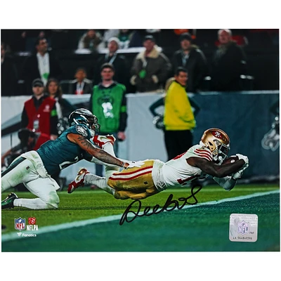 Deebo Samuel San Francisco 49ers Autographed 8" x 10" Diving Touchdown Photograph