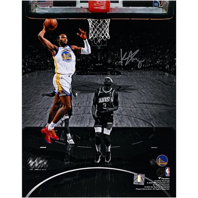 Jonathan Kuminga Golden State Warriors Autographed 11" x 14" Dunk vs. Phoenix Suns Spotlight Photograph