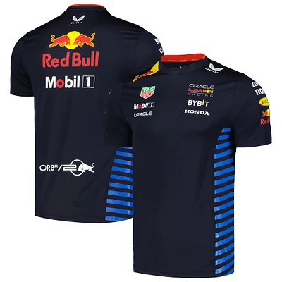 Men's Castore Navy Red Bull Racing 2024 Set Up T-Shirt