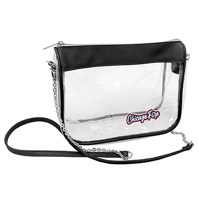 Chicago Fire Hype Crossbody Clear Bag