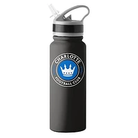 Charlotte FC 25oz. Single Wall Flip Top Water Bottle