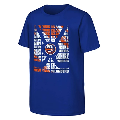 Youth Royal New York Islanders Box T-Shirt