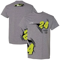 Men's Hendrick Motorsports Team Collection  Heather Charcoal William Byron Raptor T-Shirt