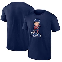 Men's Fanatics Nick Suzuki Navy Montreal Canadiens Player Bobblehead T-Shirt