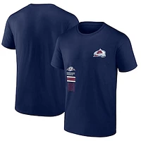 Men's Fanatics Navy Colorado Avalanche Represent T-Shirt