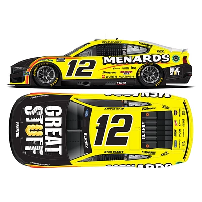 Action Racing Ryan Blaney 2024 #12 Menards/Great Stuff 1:24 Elite Die-Cast Ford Mustang