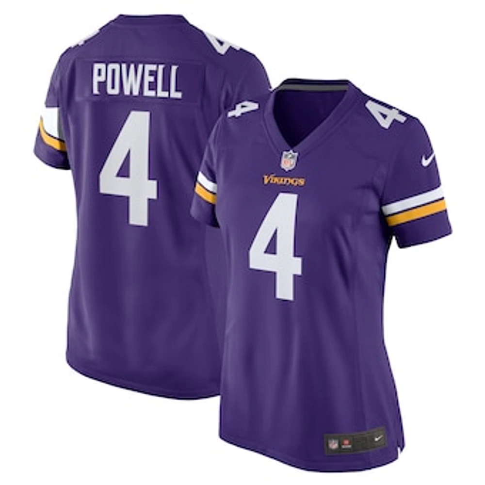 Women's Nike Brandon Powell  Purple Minnesota Vikings Game Jersey