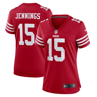 Women's Nike Jauan Jennings  Scarlet San Francisco 49ers Game Jersey