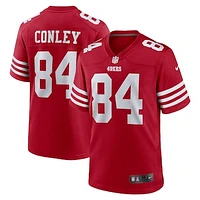 Men's Nike Chris Conley  Scarlet San Francisco 49ers Game Jersey