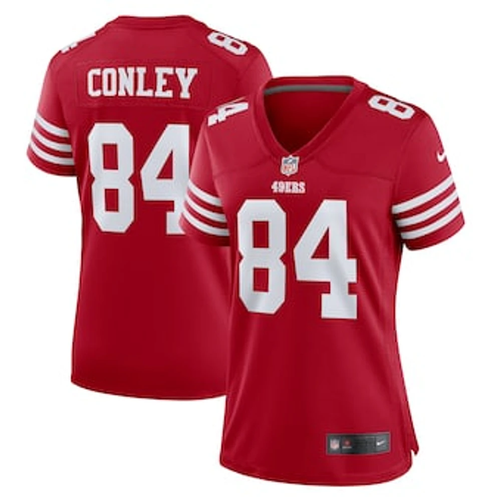 Women's Nike Chris Conley  Scarlet San Francisco 49ers Game Jersey