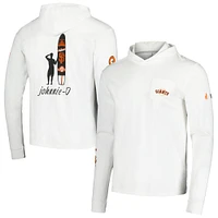 Men's johnnie-O White San Francisco Giants Eddie Long Sleeve Hoodie T-Shirt