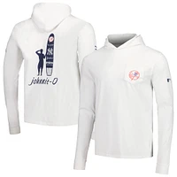 Men's johnnie-O White New York Yankees Eddie Long Sleeve Hoodie T-Shirt