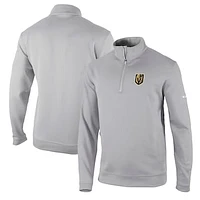 Men's Columbia Gray Vegas Golden Knights Wickham Hills Omni-Wick Quarter-Zip Jacket