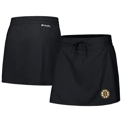 Women's Columbia Black Boston Bruins Lakewood Pines Omni-Wick Skort