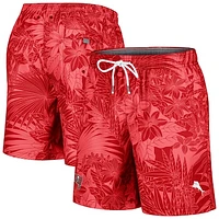 Men's Tommy Bahama Red Tampa Bay Buccaneers Santiago Palms Board Shorts