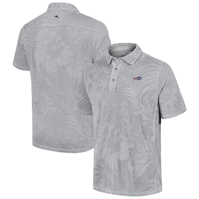 Men's Tommy Bahama Gray Buffalo Bills Sport Santiago Paradise Polo