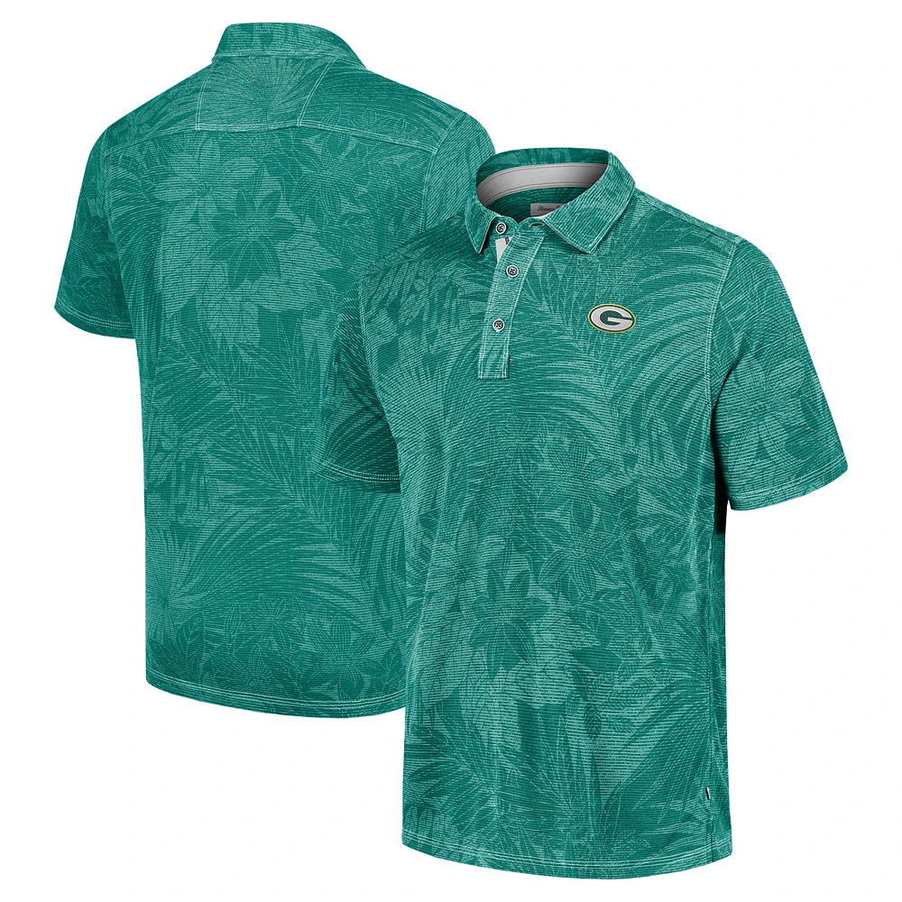 Men's Tommy Bahama Green Bay Packers Sport Santiago Paradise Polo