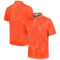 Men's Tommy Bahama Orange Cleveland Browns Sport Santiago Paradise Polo