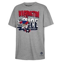 Youth Mitchell & Ness Gray Washington Capitals Popsicle T-Shirt