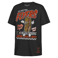 Youth Mitchell & Ness Black Philadelphia Flyers Concession Stand T-Shirt