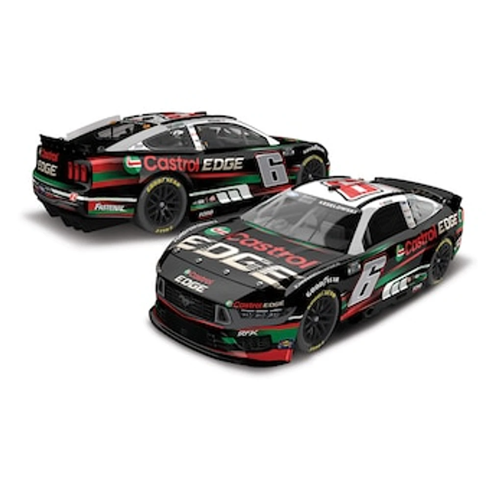 Action Racing Brad Keselowski 2024 #6 Castrol Edge 1:24 Elite Die-Cast Ford Mustang