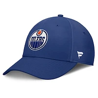 Men's Fanatics Royal Edmonton Oilers Core Primary Logo Flex Hat