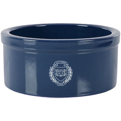 Navy Yale Bulldogs 5" Pet Bowl