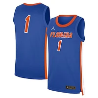 Men's Jordan Brand Royal Florida Gators Road Replica Basketball Jersey