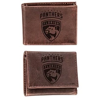 Florida Panthers Bifold & Trifold Wallet Two-Piece Set