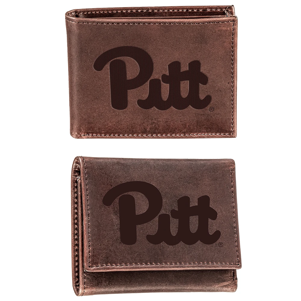 Pitt Panthers Bifold & Trifold Wallet Two-Piece Set