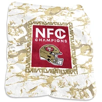 San Francisco 49ers 2023 NFC Champions 50" x 60" Silk Touch Throw Blanket