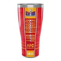 Tervis Kansas City Chiefs 2023 AFC Champions 30oz. Stainless Steel Tumbler