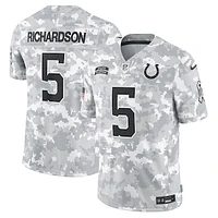 Men's Nike Anthony Richardson Arctic Camo Indianapolis Colts 2024 Salute to Service Limited Jersey