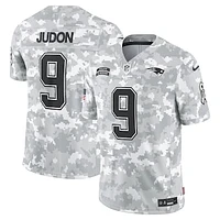 Men's Nike Matthew Judon Arctic Camo New England Patriots 2024 Salute to Service Limited Jersey