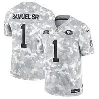 Men's Nike Deebo Samuel Sr Arctic Camo San Francisco 49ers 2024 Salute to Service Limited Jersey