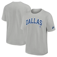 Men's Nike Silver Dallas Cowboys Rewind Max90 Statement T-Shirt