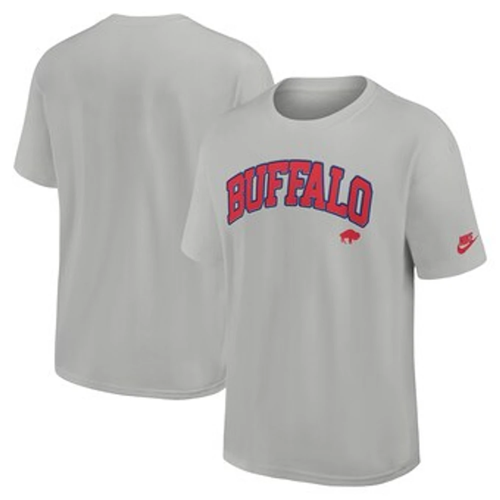 Men's Nike Silver Buffalo Bills Rewind Max90 Statement T-Shirt