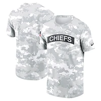 Men's Nike Arctic Camo Kansas City Chiefs 2024 Salute To Service Performance T-Shirt