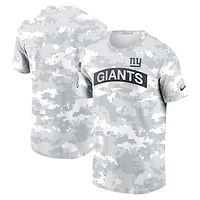 Men's Nike Arctic Camo New York Giants 2024 Salute To Service Performance T-Shirt